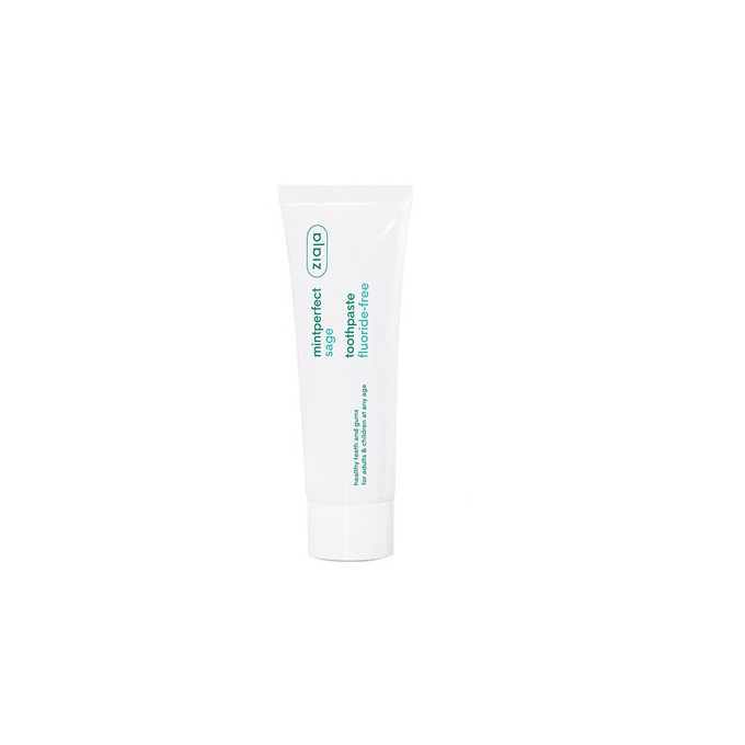 Ziaja Mintperfect Sage Toothpaste - Zubní pasta se šalvějí bez fluoru 75ml