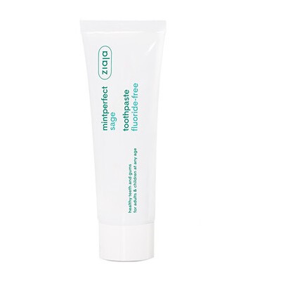 Ziaja Mintperfect Sage Toothpaste - Zubní pasta se šalvějí bez fluoru 75ml