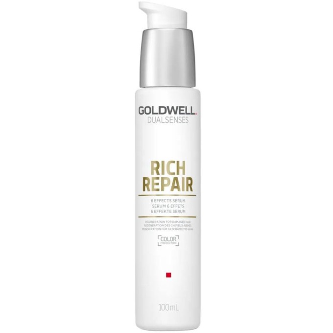 Goldwell Serum for Dry and Damaged Hair Dualsenses Rich Repair (6 Effects Serum) 100 ml