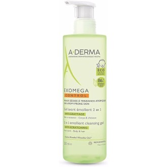 A-Derma Exomega Control Emollient Cleansing Gel 2in1 500 ml