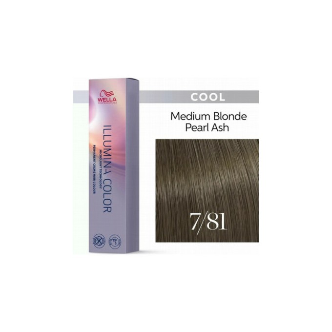 Wella Professional Illumina Color - plaukų dažai, 60 ml - 7/81