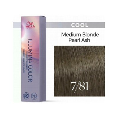Wella Professional Illumina Color - plaukų dažai, 60 ml - 7/81