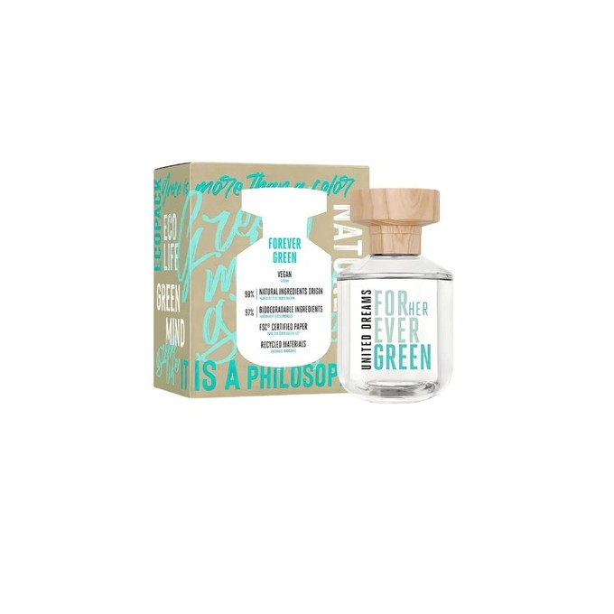 Benetton United Dreams Forever Green EDT 80ml