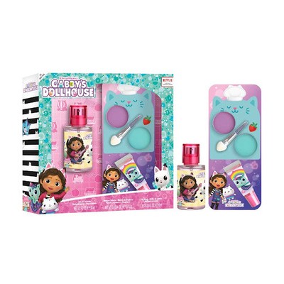 Dětské parfémy Gabby´s Dolls House Dárková sada EDT 30 ml, lesk na rty a oční stíny 30ml