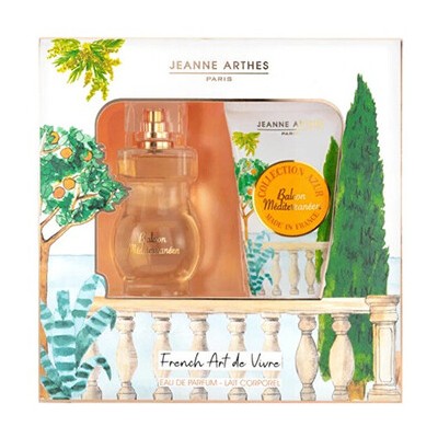 Jeanne Arthes Collection Azur Balcon Meditérraneen Dárková sada EDP 100 ml a tělové mléko 150 ml 100ml