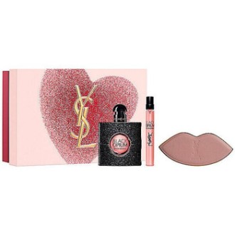 Yves Saint Laurent Black Opium Dárková sada EDP 50 ml, miniaturka EDP 10 ml a zrcátko 50ml