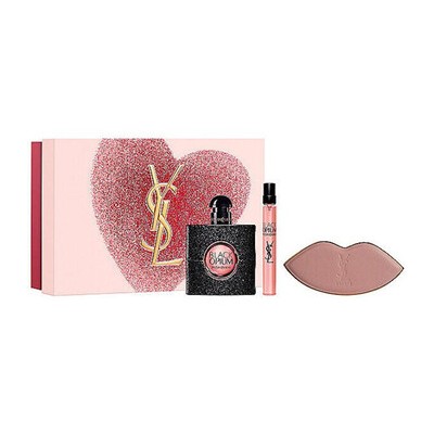 Yves Saint Laurent Black Opium Dárková sada EDP 50 ml, miniaturka EDP 10 ml a zrcátko 50ml
