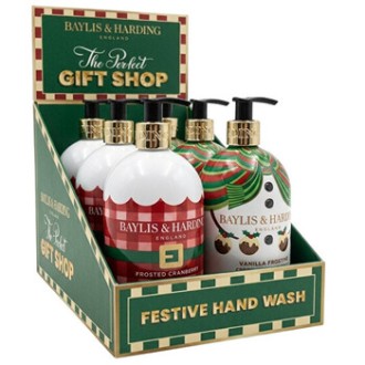 Baylis & Harding Festive Friends Soap - Tekuté mýdlo ( Santa / Sněhulák ) 500ml