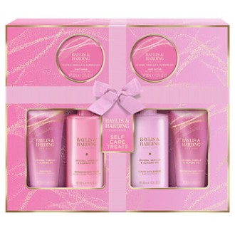 Baylis & Harding Jojoba, Vanilla & Almond Oil - Velká dárková sada 6 ks