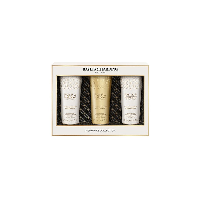 Baylis & Harding Mandarin & Grapefruit Hand Cream Trio - Dárková sada krémů na ruce ( 3 ks )
