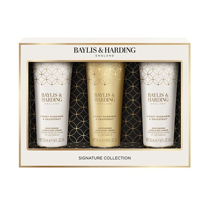 Baylis & Harding Mandarin & Grapefruit Hand Cream Trio - Dárková sada krémů na ruce ( 3 ks )