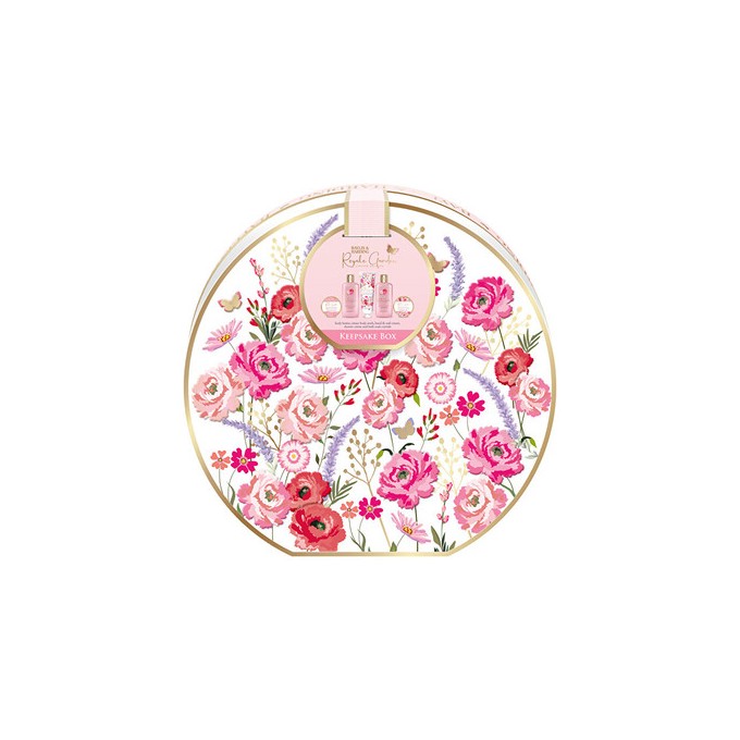 Baylis & Harding Royale Garden Set in a Flower Box - Sada péče o tělo v květinovém boxu ( 5 ks )