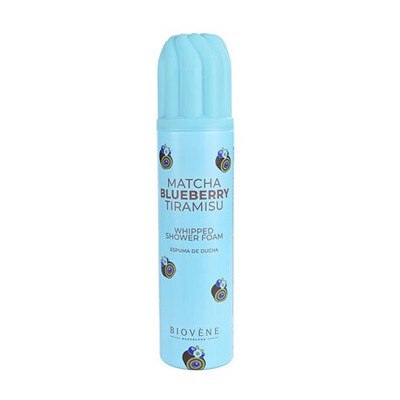 Biovène Matcha Blueberry Tiramisu Shower Foam - Šlehačková sprchová pěna 250ml