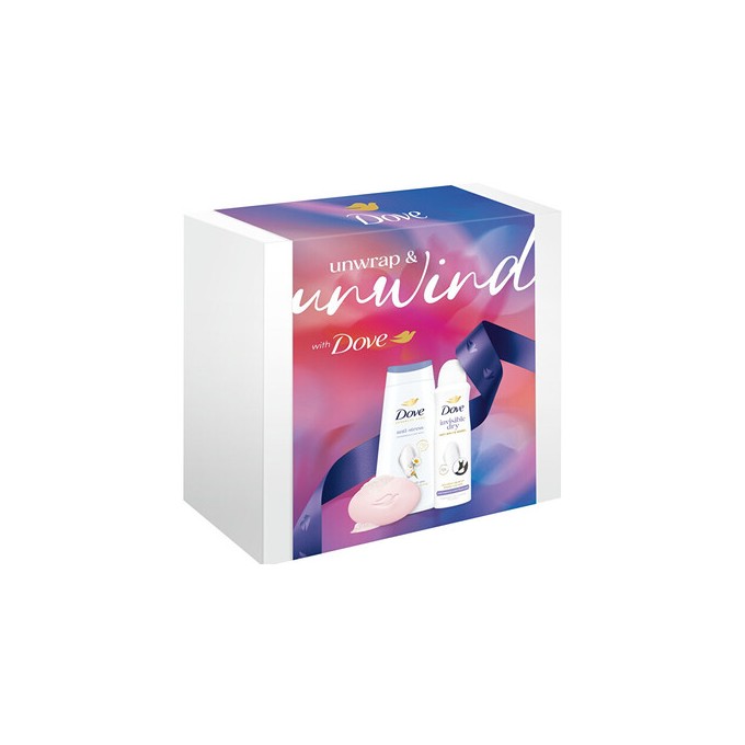 Dove Unwrap & Unwind Set - Dárková sada