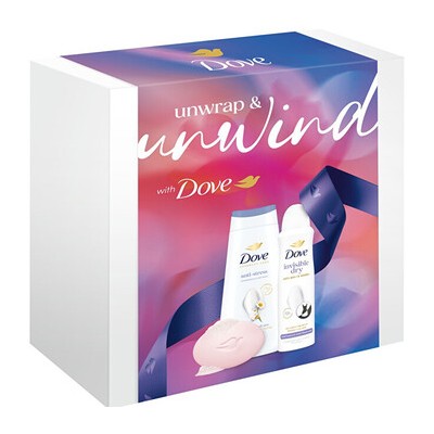 Dove Unwrap & Unwind Set - Dárková sada