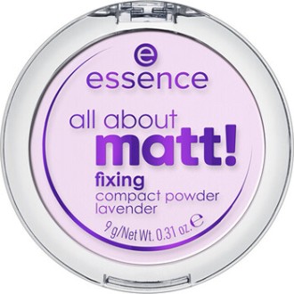Essence All About Matt! Lavender Fixing Powder - Kompaktní pudr 9 g 0.0g
