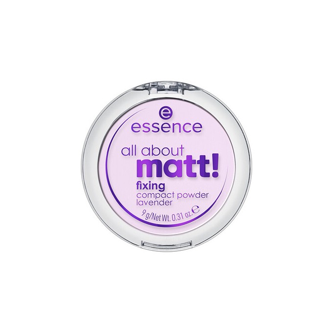 Essence All About Matt! Lavender Fixing Powder - Kompaktní pudr 9 g 0.0g