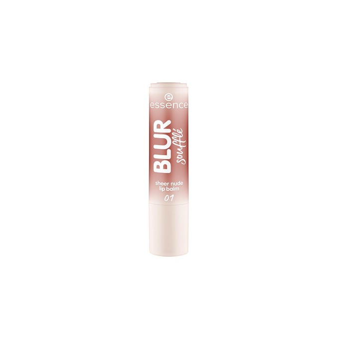 Essence Blur Soufflé Sheer Nude Lip Balm - Balzám na rty 3 g 06 Nude Cocoa