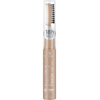 Essence Brow Lift & Freeze Glue - Laminační gel na obočí 7 ml 04 Dark Brown