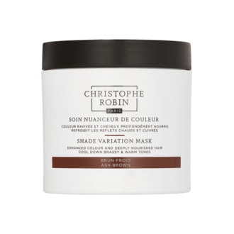 Christophe Robin Shade Variation Mask Ash Brown - Maska na vlasy 250ml