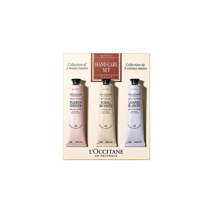 L´occitane Mixed Lines Hand Care Set - Dárková sada krémů na ruce
