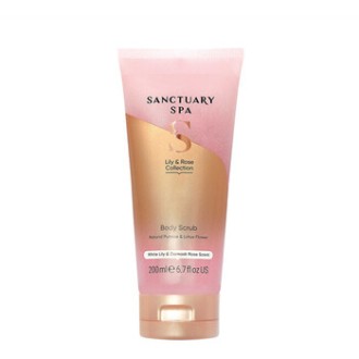 Sanctuary Spa Lilly & Rose Collection Body Scrub ( Lilie a růže ) - Tělový peeling 200ml