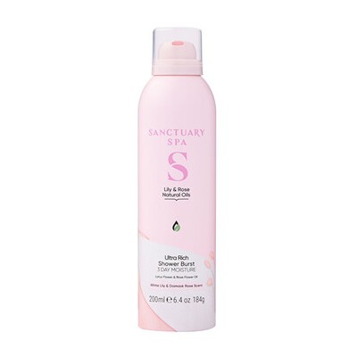 Sanctuary Spa Lilly & Rose Collection Ultra Rich Shower Burst ( Lilie a růže ) - Sprchová pěna 200ml