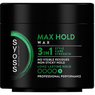 Syoss Max Hold Wax - Stylingový vosk 150ml