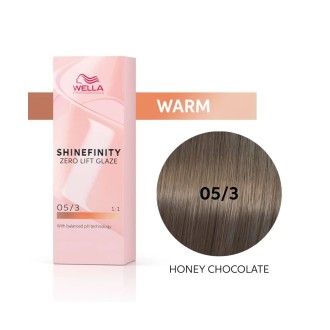 Wella Professional Shinefinity Zero Lift Glaze - plaukų dažai, 60 ml - 00/00 Clear