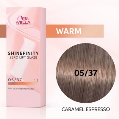 Wella Professional Shinefinity Zero Lift Glaze - plaukų dažai, 60 ml - 00/00 Clear