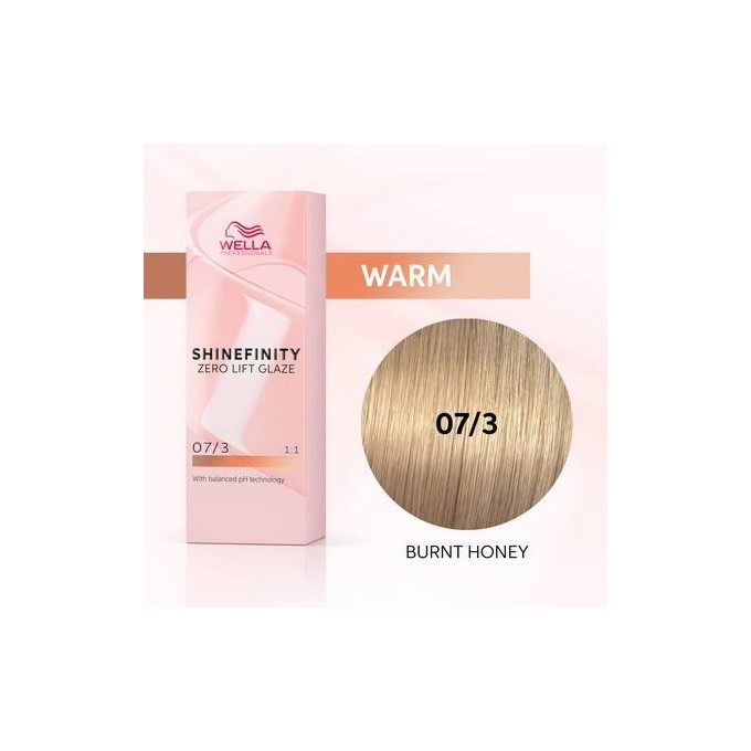 Wella Professional Shinefinity Zero Lift Glaze - plaukų dažai, 60 ml - 07/12 Cool Mushroom