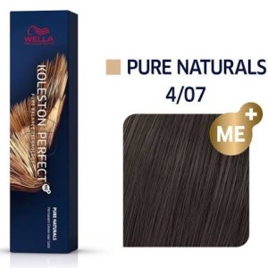 Wella Professional Koleston Perfect ME + Pure Naturals - Permanent hair color 4/0