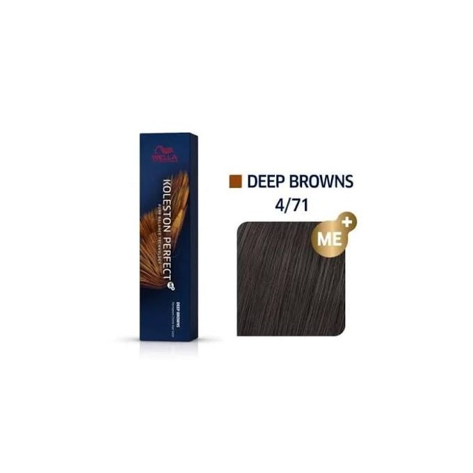 Wella Professional Koleston Perfect ME + Pure Naturals - Permanent hair color 4/0