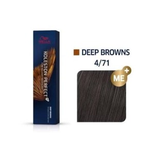 Wella Professional Koleston Perfect ME + Pure Naturals - Permanent hair color 4/0