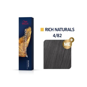 Wella Professional Koleston Perfect ME + Pure Naturals - Permanent hair color 4/0