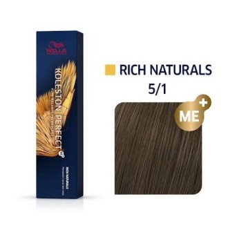 Wella Professional Koleston Perfect ME + Pure Naturals - plaukų dažai, 60 ml - 5/0