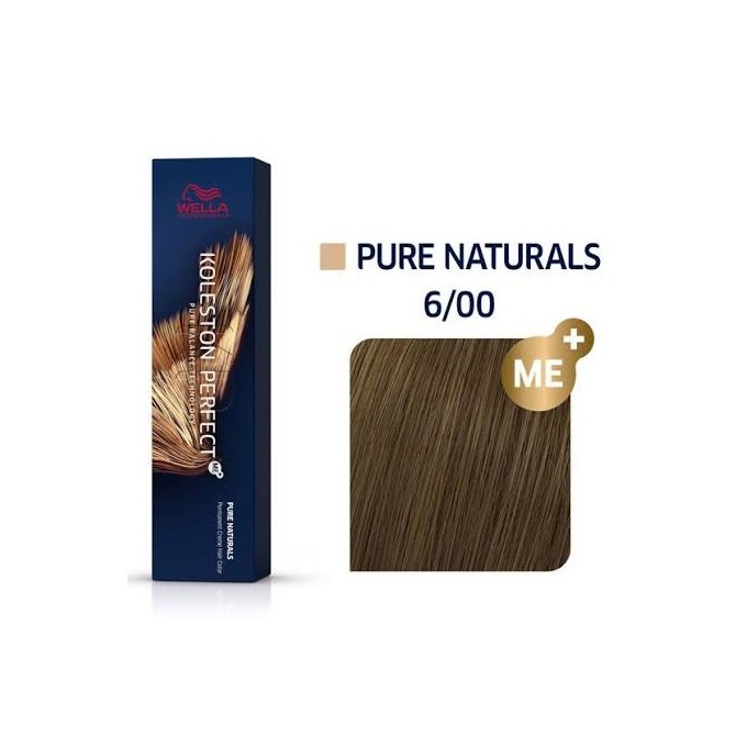 Wella Professional Koleston Perfect Me+ Pure Naturals - plaukų dažai, 60 ml - 6/0