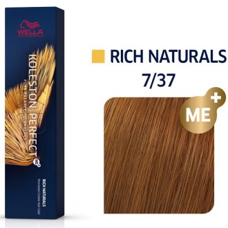 Wella Professional Koleston Perfect ME + Pure Naturals - plaukų dažai, 60 ml - 7/03