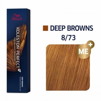 Wella Professional Koleston Perfect ME Rich Naturals - Permanent hair color 0ml 8/73