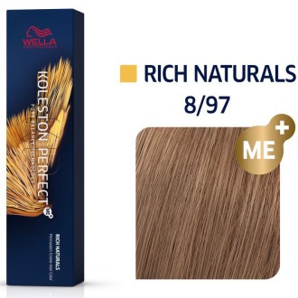 Wella Professional Koleston Perfect ME + Deep Browns - plaukų dažai, 60 ml - 8/71