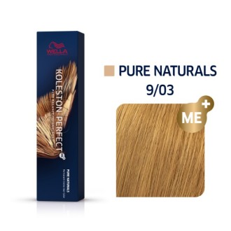 Wella Professional Koleston Perfect ME Rich Naturals - plaukų dažai, 60 ml - 9/03