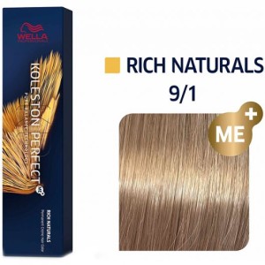 Wella Professional Koleston Perfect ME Rich Naturals - plaukų dažai, 60 ml - 9/17