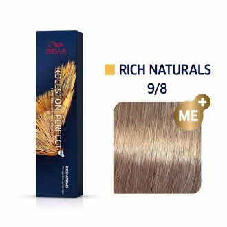 Wella Professional Koleston Perfect ME Rich Naturals - plaukų dažai, 60 ml - 9/8