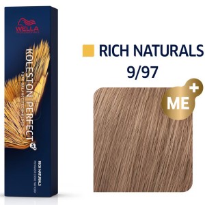 Wella Professional Koleston Perfect ME Rich Naturals - plaukų dažai, 60 ml - 9/8