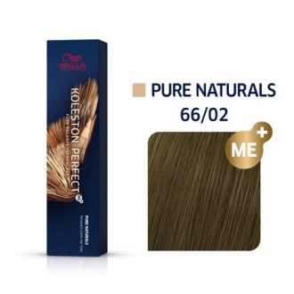 Wella Professional Koleston Perfect ME + Pure Naturals - plaukų dažai, 60 ml - 66/0