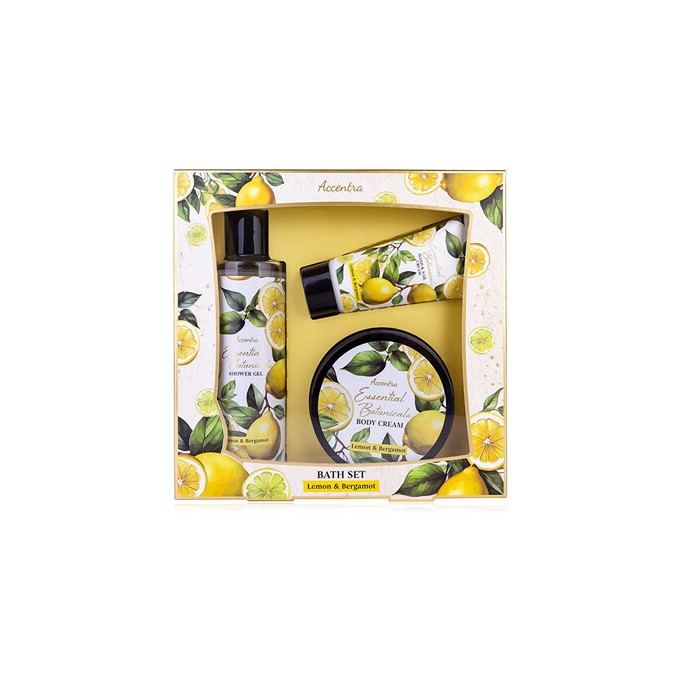 Accentra Lemon & Bergamot Essential Botanical Set - Dárková sada