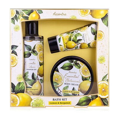 Accentra Lemon & Bergamot Essential Botanical Set - Dárková sada