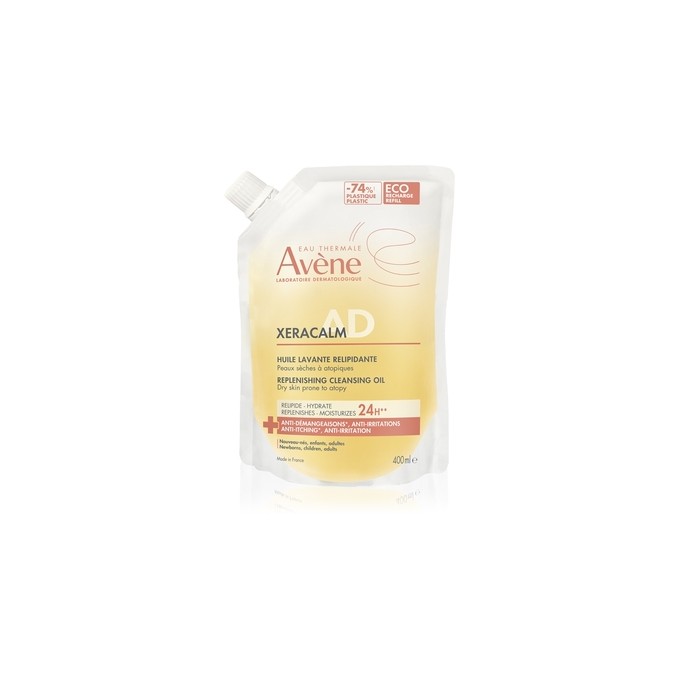 Avène XeraCalm AD Replenishing Cleansing Oil Refill - Náplň relipidačního mycího oleje 400ml
