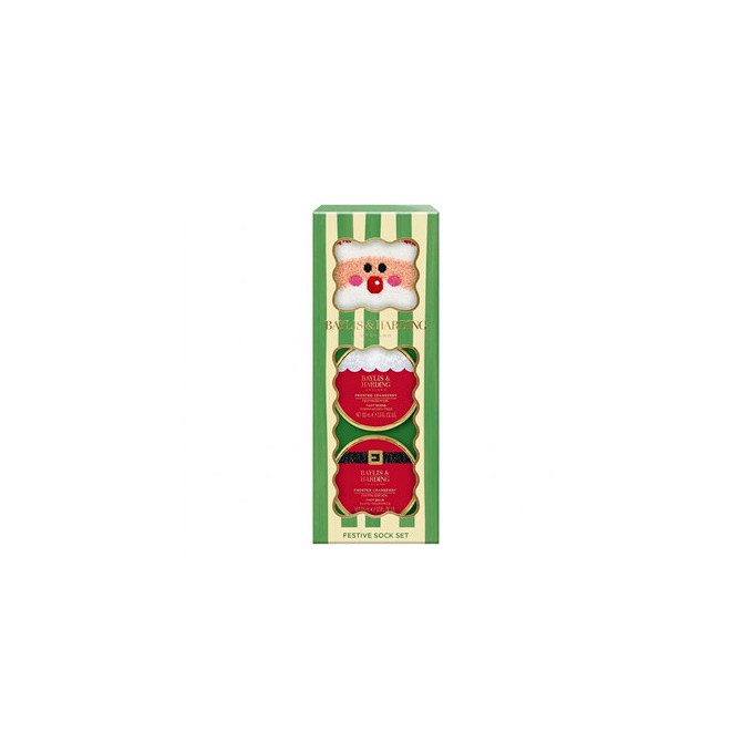 Baylis & Harding Festive Friends Foot Care Set - Dárková sada péče o nohy ( 3 ks )