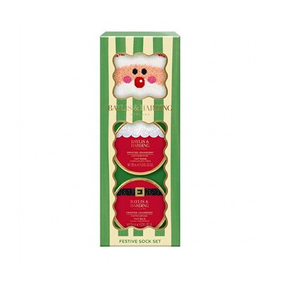 Baylis & Harding Festive Friends Foot Care Set - Dárková sada péče o nohy ( 3 ks )